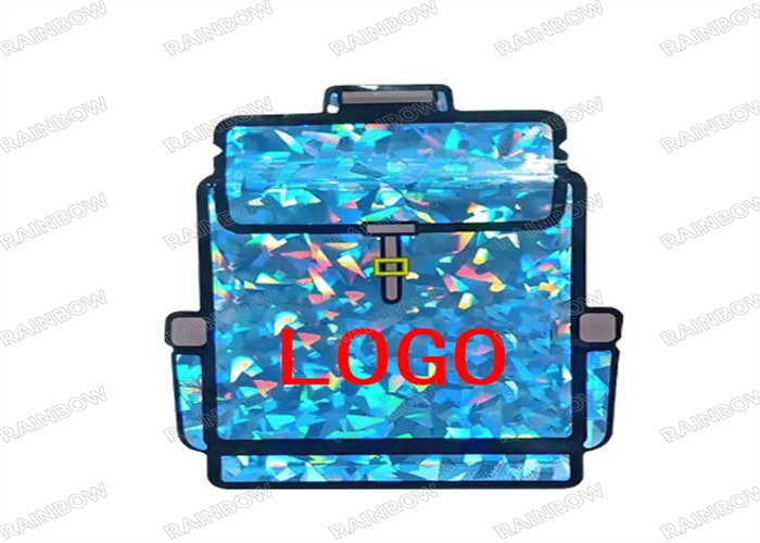 custom Custom Holographic Irregular Mylar Bags High Quality Die Cut Bags Wholesale 3.5g Bags online
